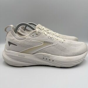 Brooks Glycerin 22 Women's Size 9 White Athletic Running Walking Shoes Sneakers